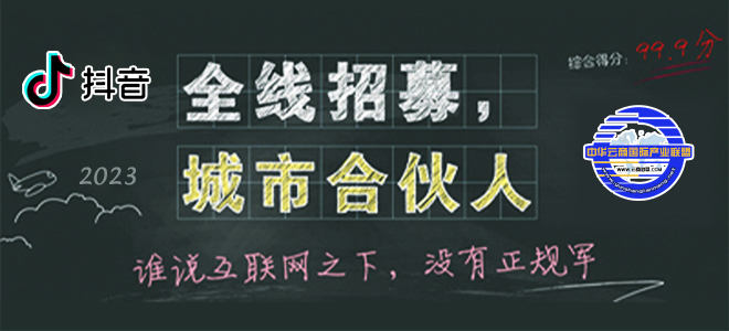 抖音云商联盟联合招募城市合伙人
